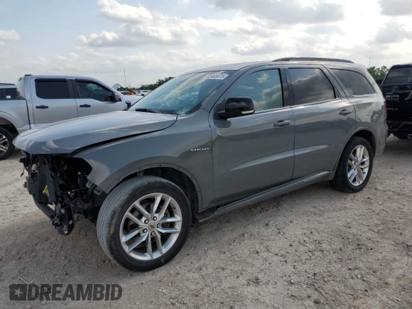 2023 Dodge Durango R/T Plus z VIN 1C4SDJCT9PC603000, wystawiony jako Copart lot #55408475 z przebiegiem 60 287 mil mil oraz Nie do naprawy • Non repairable. Historia ofert i sprzedaży dostępna na DreamBid. Obrazek 1.