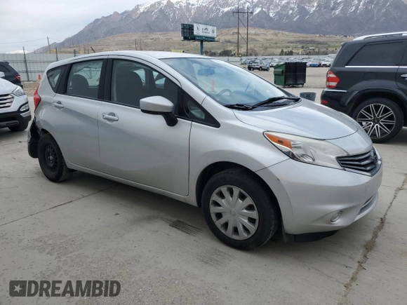 2015 Nissan Note SV with VIN 3N1CE2CP5FL362553, listed as a Copart auction lot 50935205 with 118,054 mi miles and Salvage Title. Bid and sale history available at DreamBid. Image 4.