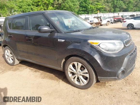 2015 Kia Soul + with VIN KNDJP3A50F7166630, listed as a IAAI auction lot 42063191 with Not Provided miles and . Bid and sale history available at DreamBid. Image 1.