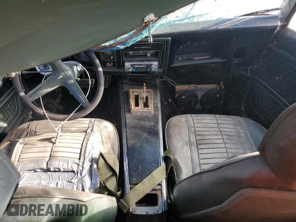 1969 Pontiac Firebird with VIN 223379U134459, listed as a Copart auction lot 60249995 with Not provided miles and Clean title. Bid and sale history available at DreamBid. Image 8.