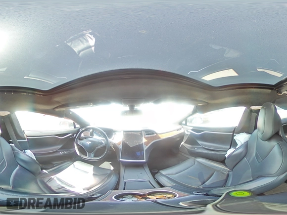 2017 Tesla Model S 100D with VIN 5YJSA1E20HF194600, listed as a Copart auction lot 49068495 with 52,023 mi miles and Salvage title. Bid and sale history available at DreamBid. Image 12.