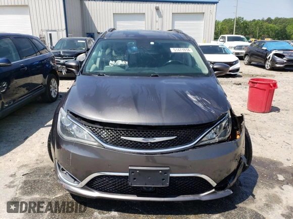 2017 Chrysler Pacifica Touring L Plus with VIN 2C4RC1EG2HR530806, listed as a Copart auction lot 51471914 with 108,550 mi miles and Salvage Title. Bid and sale history available at DreamBid. Image 5.