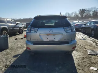 2007 Lexus RX 350 with VIN 2T2GK31U87C025333, listed as a Copart auction lot 43169805 with 258,765 mi miles and Salvage Title. Bid and sale history available at DreamBid. Image 6.