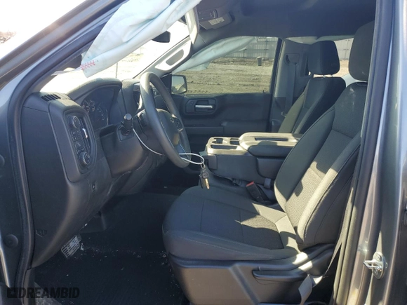 2021 Chevrolet Silverado 1500 Custom Trail Boss with VIN 1GCPYCEH8MZ298113, listed as a Copart auction lot 47042685 with 105,146 mi miles and Salvage Title. Bid and sale history available at carsss.com. Image 7.
