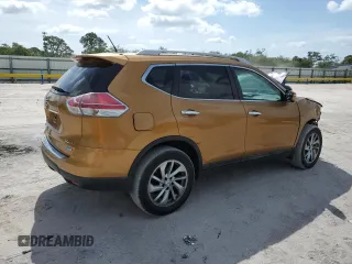 2014 Nissan Rogue SV with VIN 5N1AT2MV0EC770259, listed as a Copart auction lot 53618135 with 85,543 mi miles and Salvage Title. Bid and sale history available at carsss.com. Image 3.