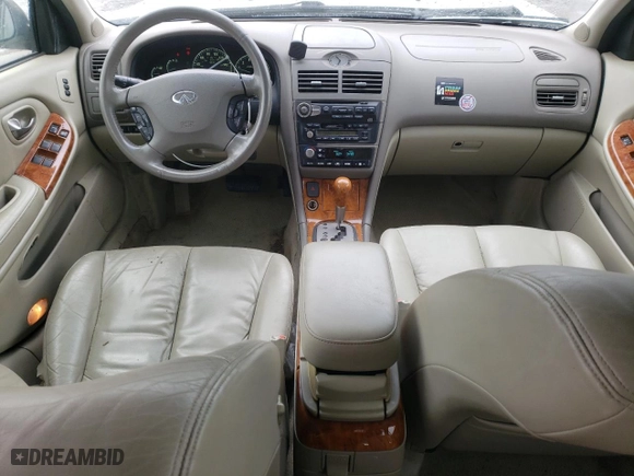 2004 Infiniti I35 with VIN JNKDA31A04T208437, listed as a Copart auction lot 45106595 with 77,132 mi miles and Salvage Title. Bid and sale history available at carsss.com. Image 8.