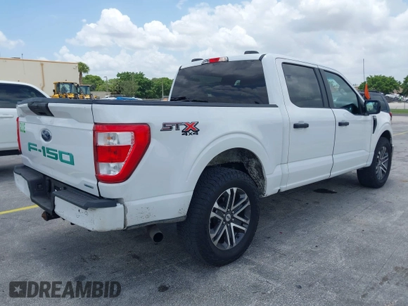2022 Ford F-150 XL с VIN 1FTEW1EP2NKD77070, выставлен на аукционе IAAI как лот 42731722 с пробегом 38 807 миль миль и . История ставок и продаж доступна на DreamBid. Изображение 4.