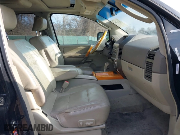 2006 Infiniti QX56 with VIN 5N3AA08C06N800652, listed as a IAAI auction lot 41552567 with 141,625 mi miles and . Bid and sale history available at DreamBid. Image 5.