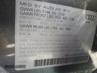 2015 Audi allroad Premium Plus with VIN WA1UFAFL4FA008087, listed as a Copart auction lot 50877515 with 128,468 mi miles and Salvage Title. Bid and sale history available at carsss.com. Image 12.