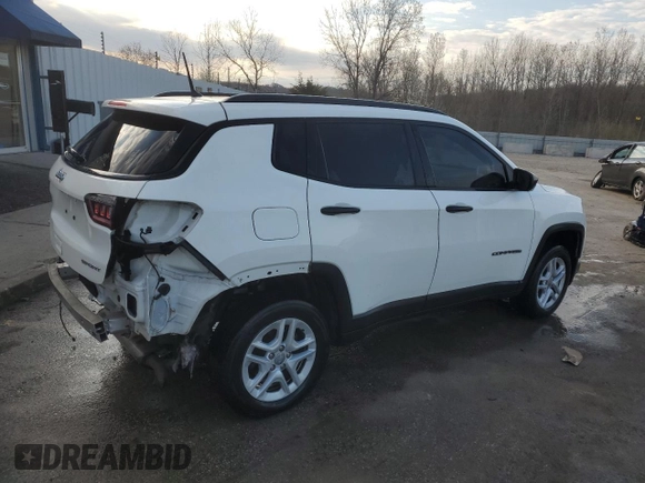 2017 Jeep Compass Sport с VIN 3C4NJDAB5HT642738, выставлен на аукционе Copart как лот 49900965 с пробегом 138 836 миль миль и На запчасти • Non repairable. История ставок и продаж доступна на DreamBid. Изображение 3.