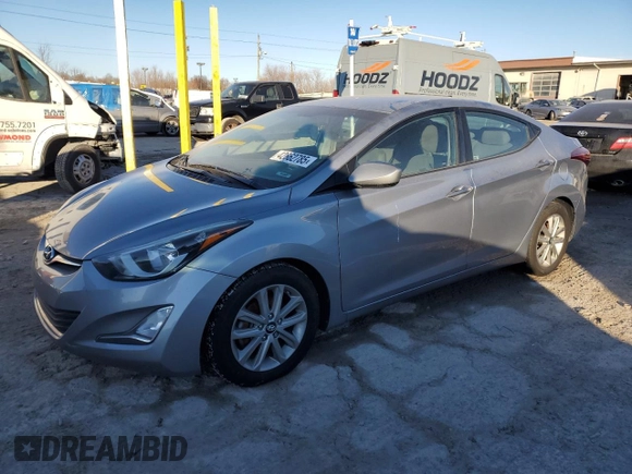 2016 Hyundai Elantra SE with VIN 5NPDH4AE1GH653350, listed as a Copart auction lot 53257675 with 317,198 mi miles and Non repairable. Bid and sale history available at DreamBid. Image 1.
