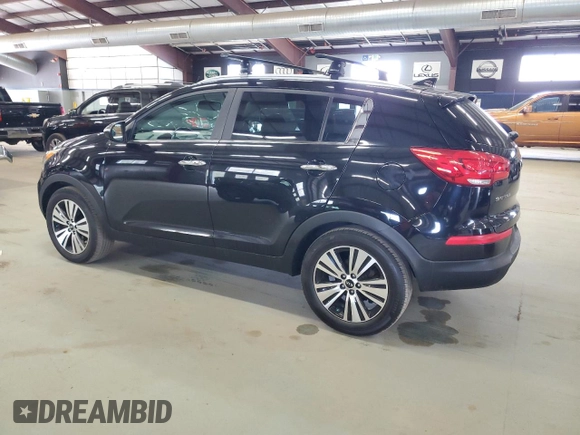 2015 Kia Sportage EX with VIN KNDPC3AC9F7710739, listed as a Copart auction lot 54252485 with 192,184 mi miles and Clean title. Bid and sale history available at DreamBid. Image 2.
