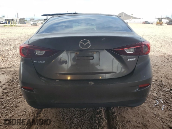 2016 Mazda 3 i Sport with VIN JM1BM1U75G1309459, listed as a Copart auction lot 52562795 with 147,418 mi miles and Salvage Title. Bid and sale history available at DreamBid. Image 6.