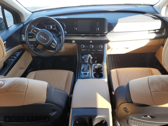 2024 Kia Carnival LX with VIN KNDNB4H39R6400199, listed as a Copart auction lot 46902355 with 28,397 mi miles and Salvage Title. Bid and sale history available at carsss.com. Image 8.