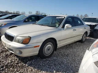 2001 Hyundai XG with VIN KMHFU45D01A105534, listed as a Copart auction lot 49597965 with 165,391 mi miles and Salvage Title. Bid and sale history available at DreamBid. Image 1.