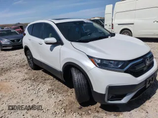 2021 Honda CR-V EX-L with VIN 5J6RW2H83MA002430, listed as a Copart auction lot 53697505 with 26,871 mi miles and Salvage Title. Bid and sale history available at DreamBid. Image 13.