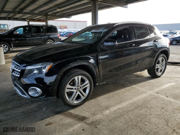 2019 Mercedes-Benz GLA with VIN WDCTG4EBXKJ575661, listed as a Copart auction lot 47330685 with 56,512 mi miles and Clean Title. Bid and sale history available at carsss.com. Image 1.