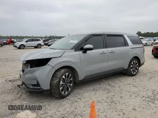 2024 Kia Carnival EX with VIN KNDNC5H33R6433489, listed as a Copart auction lot 50169475 with 13,894 mi miles and Salvage Title. Bid and sale history available at carsss.com. Image 1.