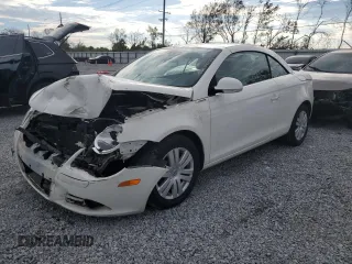 2008 Volkswagen Eos Turbo with VIN WVWBA71F88V039175, listed as a Copart auction lot 88579725 with 89,414 mi miles and Salvage Title. Bid and sale history available at DreamBid. Image 1.