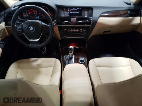 2016 BMW X3 xDrive28i z VIN 5UXWX9C5XG0D84835, wystawiony jako Copart lot #56165305 z przebiegiem 71 878 mil mil oraz Szkoda całkowita • Salvage title. Historia ofert i sprzedaży dostępna na DreamBid. Obrazek 8.