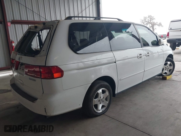 2000 Honda Odyssey EX with VIN 2HKRL187XYH622531, listed as a IAAI auction lot 41141272 with 225,668 mi miles and . Bid and sale history available at DreamBid. Image 4.