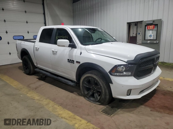 2018 Ram 1500 Sport z VIN 1C6RR7MT6JS228365, wystawiony jako Copart lot #80959654 z przebiegiem 120 858 mil mil oraz Szkoda całkowita • Salvage title. Historia ofert i sprzedaży dostępna na DreamBid. Obrazek 4.