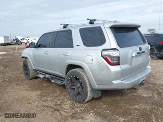 2018 Toyota 4Runner SR5 with VIN JTEZU5JR8J5180205, listed as a IAAI auction lot 41343446 with 83,520 mi miles. Bid and sale history available at carsss.com. Image 3.