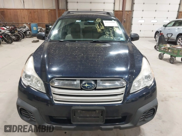 2013 Subaru Outback 2.5i with VIN 4S4BRBAC5D3305691, listed as a IAAI auction lot 42158100 with 190,566 mi miles. Bid and sale history available at carsss.com. Image 12.