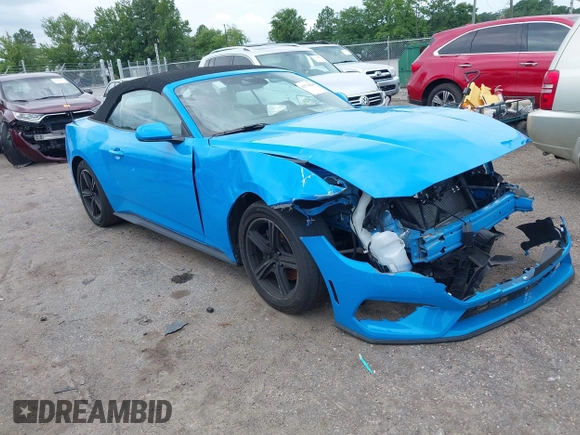 2024 Ford Mustang EcoBoost z VIN 1FAGP8UH8R5129750, wystawiony jako IAAI lot #42779808 z przebiegiem 20 652 mil mil oraz . Historia ofert i sprzedaży dostępna na DreamBid. Obrazek 1.