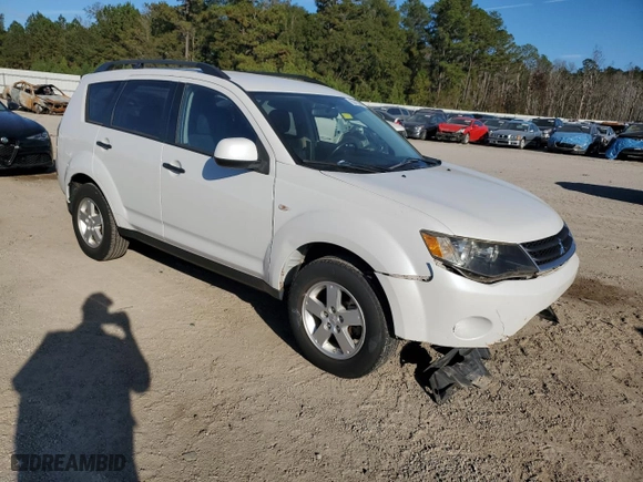 2007 Mitsubishi Outlander LS with VIN JA4MT31X77Z016489, listed as a Copart auction lot 80415884 with 65,103 mi miles and Salvage Title. Bid and sale history available at carsss.com. Image 4.