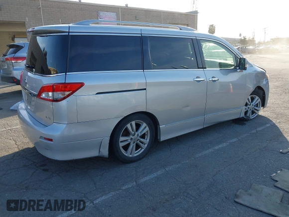 2013 Nissan Quest LE with VIN JN8AE2KP4D9060333, listed as a IAAI auction lot 41797845 with 149,891 mi miles. Bid and sale history available at carsss.com. Image 4.