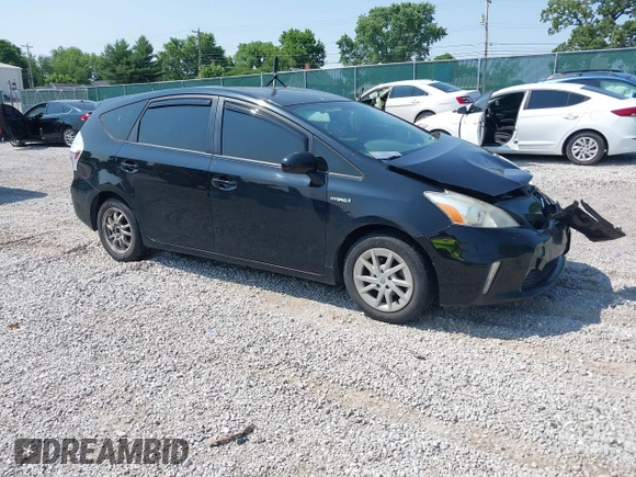 2014 Toyota Prius Two with VIN JTDZN3EU5EJ003371, listed as a IAAI auction lot 42384861 with 191,901 mi miles and . Bid and sale history available at DreamBid. Image 1.
