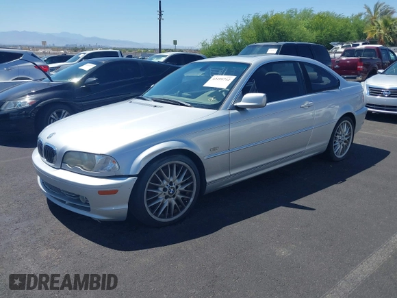 2002 BMW 3 Series 330Ci with VIN WBABN53462PH01187, listed as a IAAI auction lot 42499712 with 169,367 mi miles and . Bid and sale history available at DreamBid. Image 2.