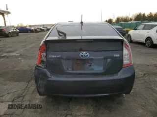 2012 Toyota Prius One with VIN JTDKN3DU1C5425677, listed as a Copart auction lot 52380585 with 0 mi miles and Salvage Title. Bid and sale history available at carsss.com. Image 6.