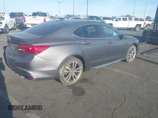 2019 Acura TLX w/Technology Pkg with VIN 19UUB2F41KA002372, listed as a IAAI auction lot 41275173 with 77,758 mi miles. Bid and sale history available at carsss.com. Image 4.