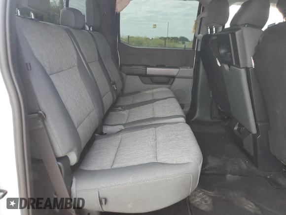2023 Ford F-250 XL with VIN 1FT8W2BTXPEC34552, listed as a Copart auction lot 65428444 with 39,595 mi miles and Salvage title. Bid and sale history available at DreamBid. Image 10.