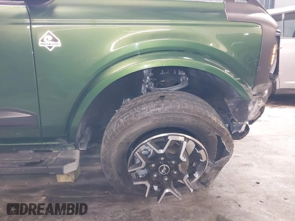 2022 Ford Bronco с VIN 1FMEE5DP5NLB39750, выставлен на аукционе IAAI как лот 41294068 с пробегом 16 939 миль миль и . История ставок и продаж доступна на DreamBid. Изображение 17.