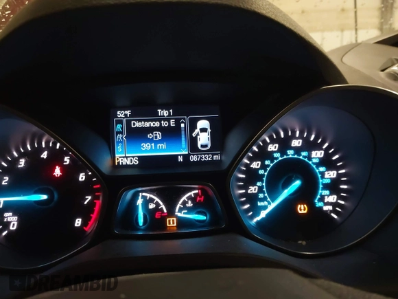2016 Ford Escape SE with VIN 1FMCU9G97GUA86187, listed as a IAAI auction lot 41715213 with 87,332 mi miles. Bid and sale history available at carsss.com. Image 16.