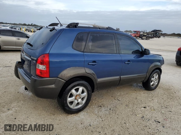 2005 Hyundai Tucson GLS with VIN KM8JN72DX5U129146, listed as a Copart auction lot 75245934 with 85,716 mi miles and Salvage Title. Bid and sale history available at carsss.com. Image 3.