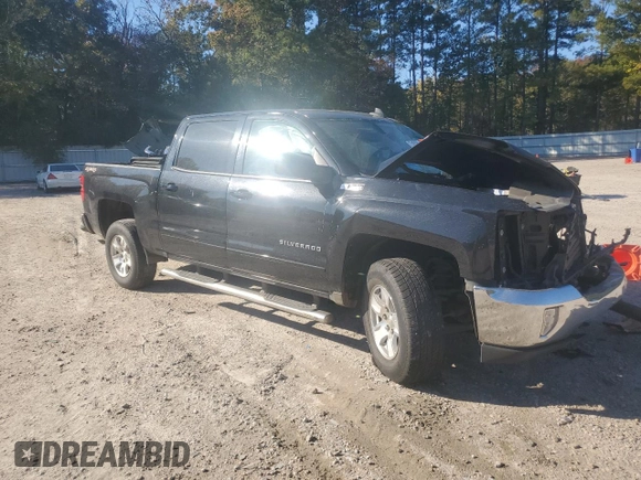 2017 Chevrolet Silverado 1500 LT with VIN 3GCUKREC7HG275312, listed as a Copart auction lot 77192224 with Not Provided miles and Salvage Title. Bid and sale history available at DreamBid. Image 4.
