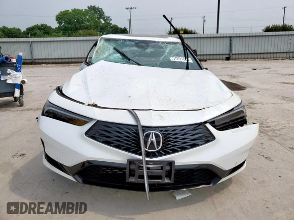 2024 Acura Integra Technology with VIN 19UDE4H6XRA002141, listed as a Copart auction lot 57291625 with Not provided miles and Salvage title. Bid and sale history available at DreamBid. Image 5.