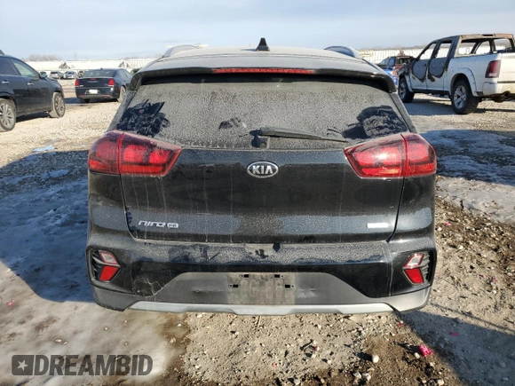 2020 Kia Niro LX with VIN KNDCB3LCXL5424744, listed as a Copart auction lot 42108875 with 32,808 mi miles and Salvage Title. Bid and sale history available at DreamBid. Image 6.