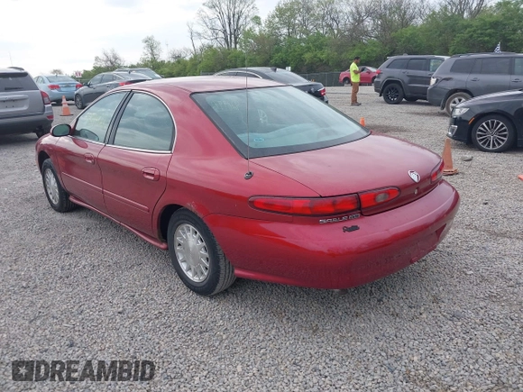 1999 Mercury Sable GS with VIN 1MEFM50U4XG622650, listed as a IAAI auction lot 42099721 with 86,899 mi miles. Bid and sale history available at carsss.com. Image 3.