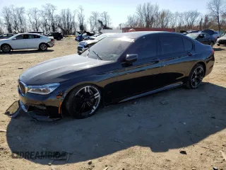 2016 BMW 7 Series 750i xDrive z VIN WBA7F2C53GG418907, wystawiony jako Copart lot #49593435 z przebiegiem Nie podano mil oraz Szkoda całkowita • Salvage title. Historia ofert i sprzedaży dostępna na DreamBid. Obrazek 1.
