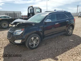 2016 Chevrolet Equinox LTZ z VIN 2GNFLGEK8G6275855, wystawiony jako Copart lot #52426705 z przebiegiem 101 064 mil mil oraz Szkoda całkowita • Salvage title. Historia ofert i sprzedaży dostępna na DreamBid. Obrazek 1.