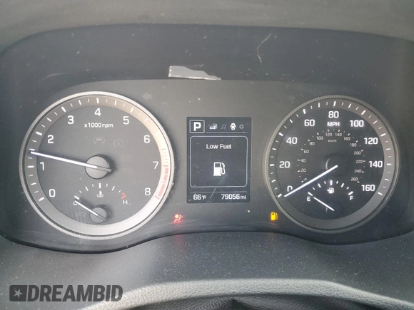 2018 Hyundai Tucson SEL z VIN KM8J3CA49JU754230, wystawiony jako Copart lot #54775475 z przebiegiem 79 056 mil mil oraz Szkoda całkowita • Salvage title. Historia ofert i sprzedaży dostępna na DreamBid. Obrazek 9.