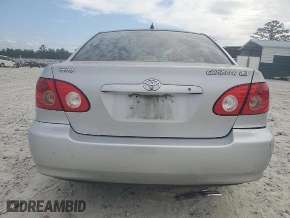 2005 Toyota Corolla CE with VIN 1NXBR32E95Z513915, listed as a Copart auction lot 89251725 with 262,876 mi miles and Salvage Title. Bid and sale history available at DreamBid. Image 6.