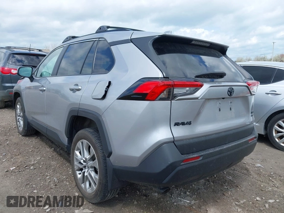2023 Toyota RAV4 XLE Premium with VIN 2T3A1RFV1PC357297, listed as a IAAI auction lot 42056638 with 22,414 mi miles and . Bid and sale history available at DreamBid. Image 3.