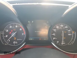 2018 Alfa Romeo Giulia Ti Sport with VIN ZARFAECN8J7580740, listed as a Copart auction lot 79091504 with 81,981 mi miles and Salvage Title. Bid and sale history available at carsss.com. Image 9.
