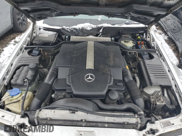 1999 Mercedes-Benz SL-Class with VIN WDBFA68F8XF175735, listed as a Copart auction lot 41658525 with 144,177 mi miles and Salvage Title. Bid and sale history available at carsss.com. Image 11.